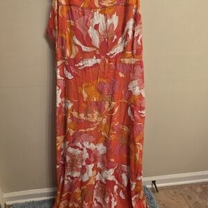 Vince Camuto Floral Maxi Dress. NWT 1X